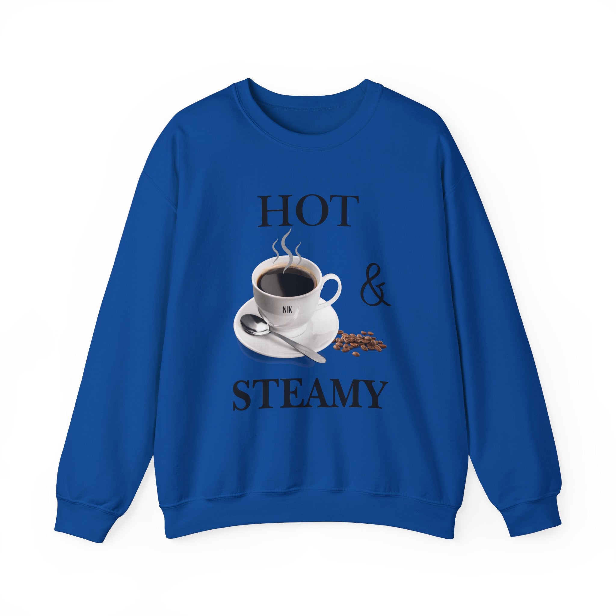 Hot and Steamy Cofee Unisex Heavy Blend™ Crewneck Sweatshirt
